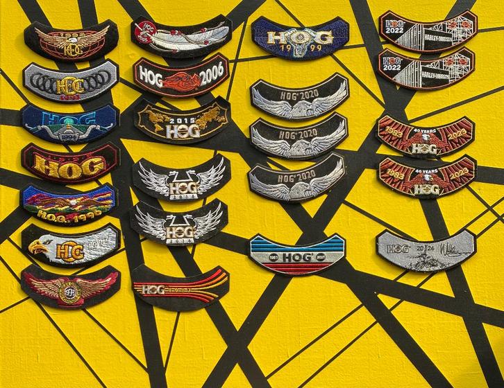 HOG - Harley Owners Group Patch(es), Collections, Marques automobiles, Motos & Formules 1, Neuf, Motos, Envoi
