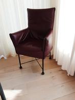 4 Montis, Chaplin ( Gerard v/d  Berg) eetkamerstoelen, Huis en Inrichting, Stoelen, Ophalen, Gebruikt, Rood, Leer
