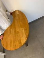 Table - bureau - réception avec support en acier inoxydable, Maison & Meubles, Enlèvement, Comme neuf