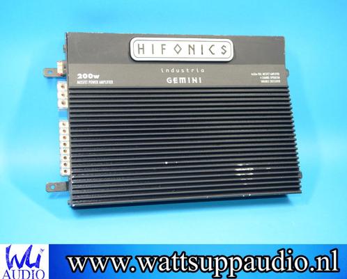 Hifonics Gemini ( Industria ) 4 kanaals versterker, Auto diversen, Autospeakers, Gebruikt, Verzenden