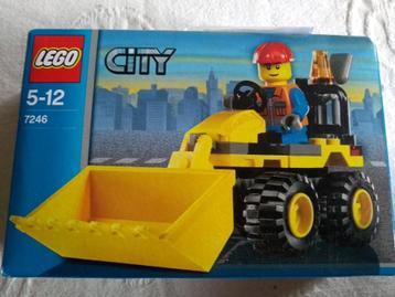 lego city mini graafmachine 7246, Enlèvement, Utilisé, Lego
