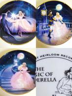 Franklin Mint sierborden Limited Ed. Assepoester Cinderella, Ophalen of Verzenden, Assepoester of Belle, Zo goed als nieuw, Overige typen