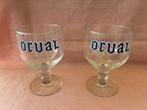 2 oude Orval glazen, Verzamelen, Ophalen of Verzenden, Gebruikt, Gebruiksvoorwerp