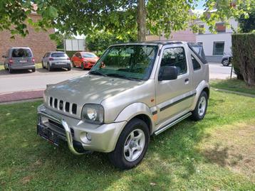 suzuki jimny #4x4# 1300cc benine !!cabrio!! side en bullbar beschikbaar voor biedingen