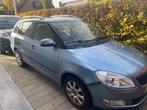 Skoda fabia MET SCHADE, Auto's, Euro 5, Stof, Blauw, Particulier