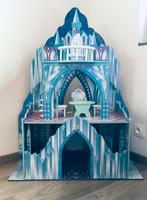 Frozen ijskasteel poppenhuis, Ophalen of Verzenden, Poppenhuis