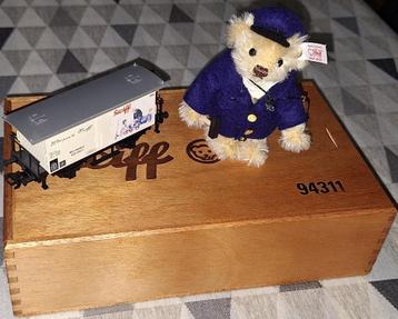 Märklin HO 94311 Goederenwagon met Steiff teddybeer beschikbaar voor biedingen