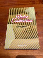 Boek, Under Construction, Dirk Bracke, Enlèvement, Comme neuf, Dirk Bracke