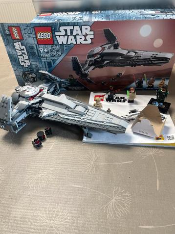 Lego Star Wars 75383 Sith Infiltrator De Sith Infiltrator va beschikbaar voor biedingen