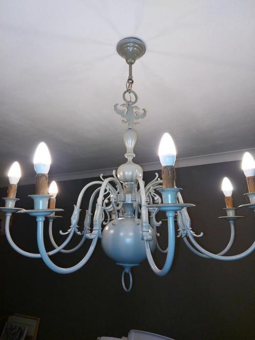 luster met armen, Huis en Inrichting, Lampen | Kroonluchters, Zo goed als nieuw, Ophalen