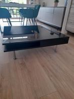 Salontafel glanzend zwart, Huis en Inrichting, Tafels | Salontafels, Ophalen, Zo goed als nieuw