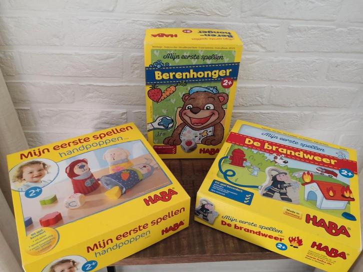Haba spelletjes 2+, Kinderen en Baby's, Speelgoed | Educatief en Creatief, Zo goed als nieuw, Ophalen of Verzenden