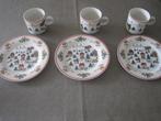 mooi kerst ontbijtservies 3 personen, Ophalen of Verzenden, Zo goed als nieuw