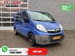 Opel Vivaro 2.5 CDTI 115 pk DC Dubbel Cabine MARGE 2x Schuif, Auto's, Blauw, Te koop, 0 g/km, Parkeersensor