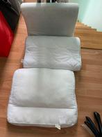 3 ergonomische kussens : 2 voor 5 euro samen, 3de gratis, Gebruikt, Kussen, Ophalen