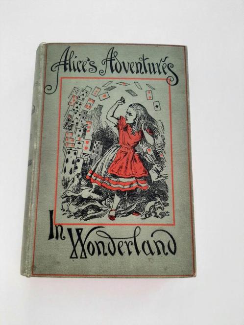 Alice in Wonderland by Lewis Carroll  exemplaar 1889, Antiek en Kunst, Antiek | Boeken en Manuscripten, Ophalen