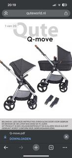 Wandelwagen qute q move 2in1, Kinderen en Baby's, Kinderwagens en Combinaties, Ophalen, Zo goed als nieuw