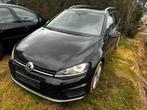 Vw golf 7 R line / 2015 / 1.6 TDI 110 Pk / DSG / Export, Auto's, Leder en Stof, Zwart, Bedrijf, 5 deurs