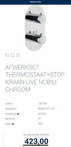 DOUCHE INBOUW THERMOSTAAT+STOPKRAAN LIVE NOBILI CHROOM, Doe-het-zelf en Bouw, Ophalen, Nieuw, Chroom, Douche
