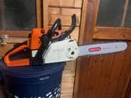 kettingzaag stihl 021C, Doe-het-zelf en Bouw, Gereedschap | Zaagmachines, Ophalen, Gebruikt, Kettingzaag, Stihl