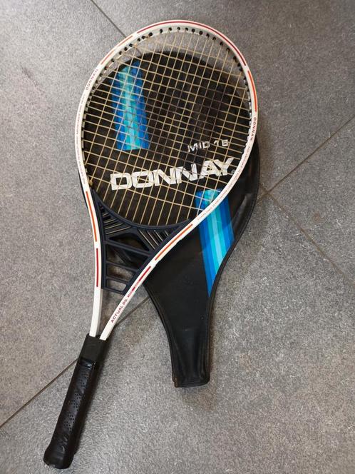 Donnayracket +Fred Perryrok tennis, beide in zeer goede staa, Sport en Fitness, Tennis, Gebruikt, Ophalen of Verzenden