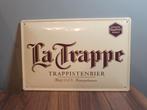 Metaal Reclamebord - La Trappe -, Verzamelen, Biermerken, Ophalen of Verzenden, Gebruikt, Reclamebord, Plaat of Schild, La Trappe