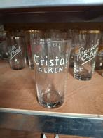 Oud email bierglas cristal alken, Verzamelen, Ophalen of Verzenden