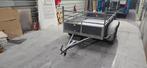 Remorque double essieux 750kg - 220 x 125cm, Enlèvement ou Envoi, Comme neuf