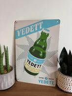 Panneau d'affichage en métal Vedett, Enlèvement ou Envoi, Neuf, Panneau, Plaque ou Plaquette publicitaire