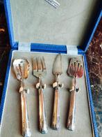 Zilver 950 dessert set, Frankrijk, Antiek en Kunst, Ophalen of Verzenden, Zilver