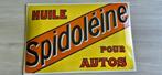 Plaque émaillée Spidoleine 60 cm x 40 cm bombée, Ophalen of Verzenden