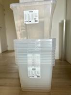 Opbergbox Jysk Basic Box 52l met deksel 8 st, Ophalen, Zo goed als nieuw