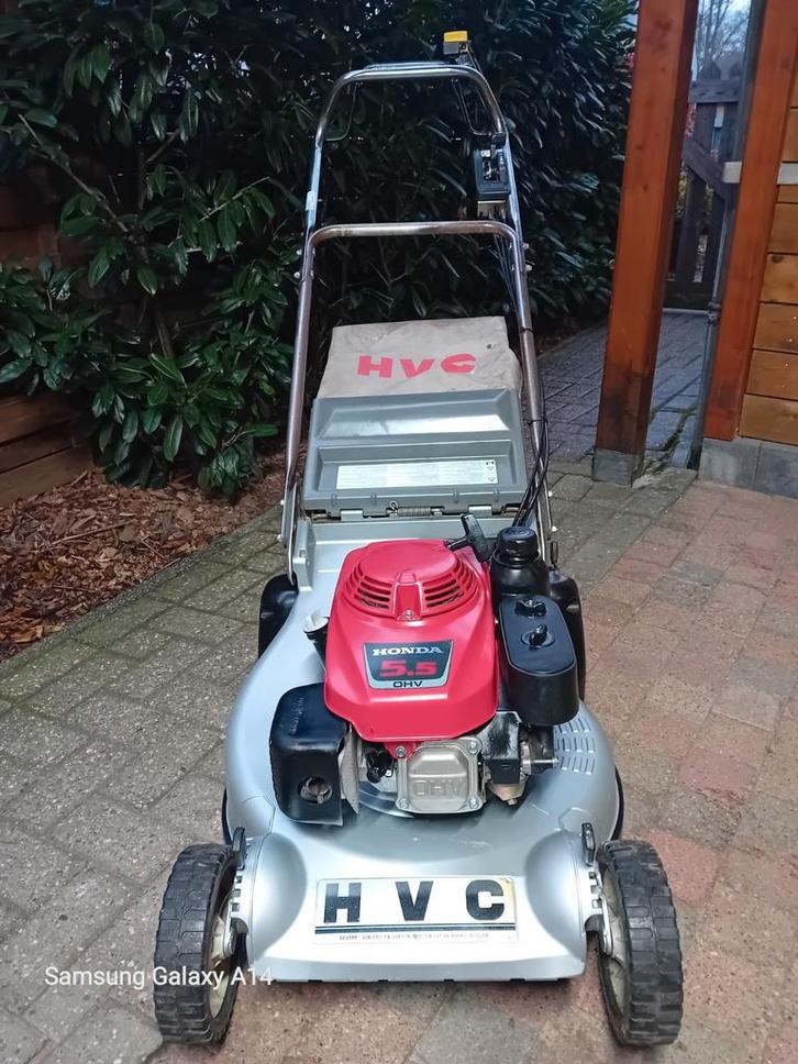 Tondeuse à rouleaux HVC honda gxv160 5.5 pk, Jardin & Terrasse, Tondeuses à gazon, Sac de ramassage, Enlèvement