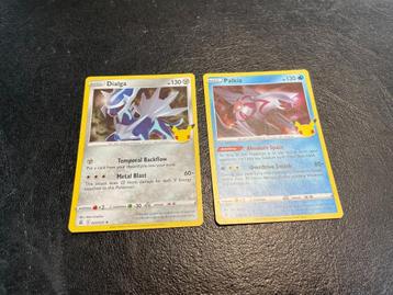 Cartes Pokémon, dialga et palika