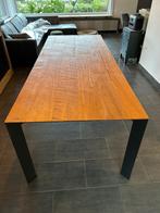 Eettafel, Huis en Inrichting, Tafels | Eettafels, Ophalen, 100 tot 150 cm, 200 cm of meer, Zo goed als nieuw