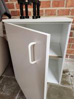 Wit kastje met 1 plank op 4 pootjes, Huis en Inrichting, Ophalen, Gebruikt