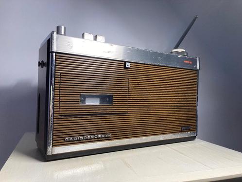 Vintage radio recorder Philips 22RR712, Audio, Tv en Foto, Radio's, Gebruikt, Radio, Ophalen of Verzenden