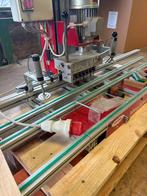 Rijboring en potscharnier, rechte blokken, Enlèvement