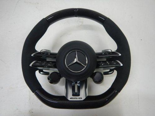 Mercedes-Benz S63 AMG W223 Stuur  + airbag Alcantara Carbon, Auto-onderdelen, Besturing, Mercedes-Benz, Gebruikt, Ophalen of Verzenden
