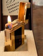 S.T. Dupont Aansteker - Verguld en lak, Verzamelen, Ophalen of Verzenden, Zo goed als nieuw, Aansteker