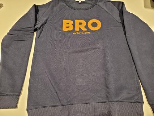 Blauwe sweater 'Bro' - JBC - maat 14 jaar (170), Kinderen en Baby's, Kinderkleding | Maat 170, Gebruikt, Jongen, Trui of Vest