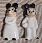 Mickey en Minnie, Ophalen of Verzenden, Mickey Mouse, Gebruikt, Beeldje of Figuurtje