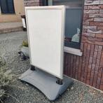 Reclame paneel, wit whiteboard, Verzamelen, Ophalen, Gebruikt