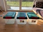 3 Stevige opbergdozen / boxen 60L, Ophalen