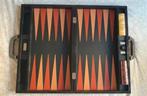 Rare large Backgammon set cuir reptile Renzo Romagnoli, Ophalen of Verzenden