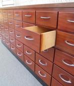 Ladekast  apothekerskast  winkelkast toonbank vintage, Antiek en Kunst, Ophalen of Verzenden