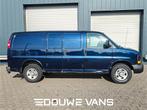 Chevrolet Express V8 3500kg Trekgewicht Automaat (bj 2008), Automaat, Gebruikt, Chevrolet, Blauw