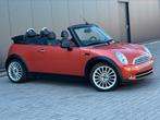 Mini Cooper Cabrio 1.6Benzine/Garantie, Auto's, Voorwielaandrijving, 4 cilinders, Cabriolet, Leder en Stof