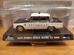 Alfa Romeo Giulia super Carabinieri 1.6 1969 1:43 in blister, Ophalen of Verzenden, Nieuw