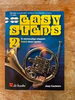 Easy Steps 2 - Hoorn leren spelen met 2 cd's, Ophalen of Verzenden, Nieuw, Les of Cursus